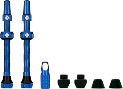 Muc-Off V2 Tubeless-Ventil 60mm blau