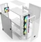 Savio Raptor X1 ARGB Mesh, weiß, Glasfenster Vorschaubild