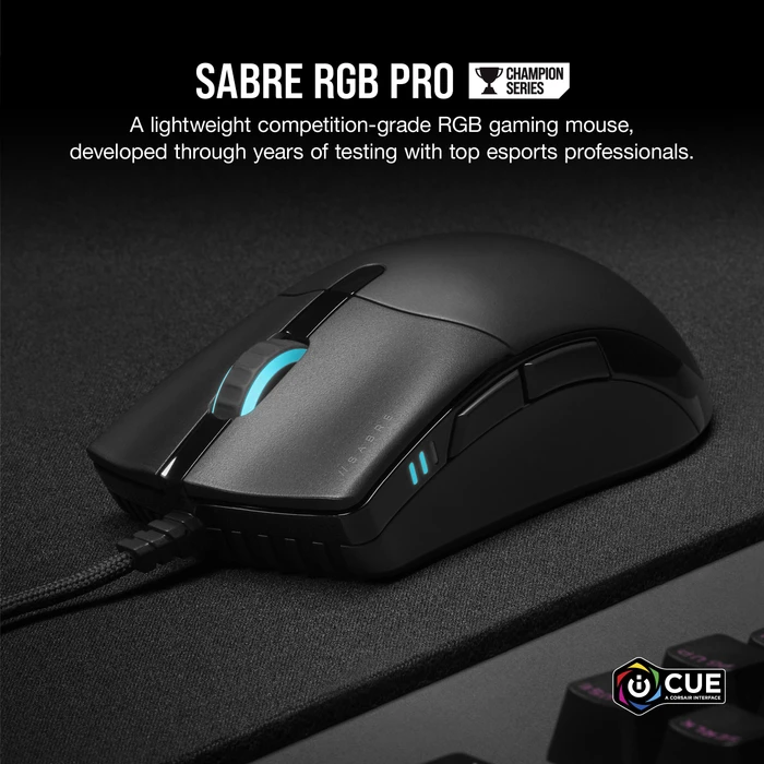 Corsair Gaming Sabre RGB Pro - Champion Series, USB