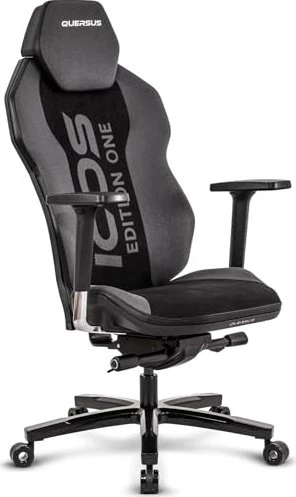Quersus Icos Gamingstuhl, schwarz/grau