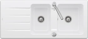 Villeroy & Boch Architectura 1160x510mm Einbau Becken reversibel mit Ablauffernbedienung stone white