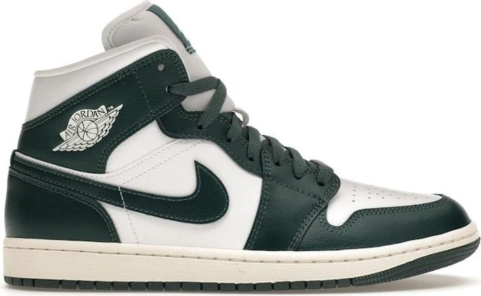 Nike Air Jordan 1 Mid white/sail/oxidized green (Damen)