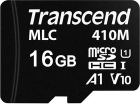 Transcend 410M R95/W30 16GB, UHS-I U1, A1, Class 10