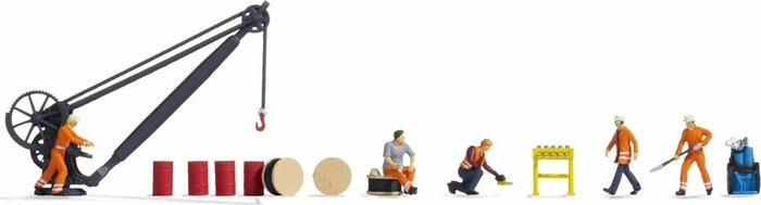 Noch Figuren-Themenwelt Bahnbetriebswerk