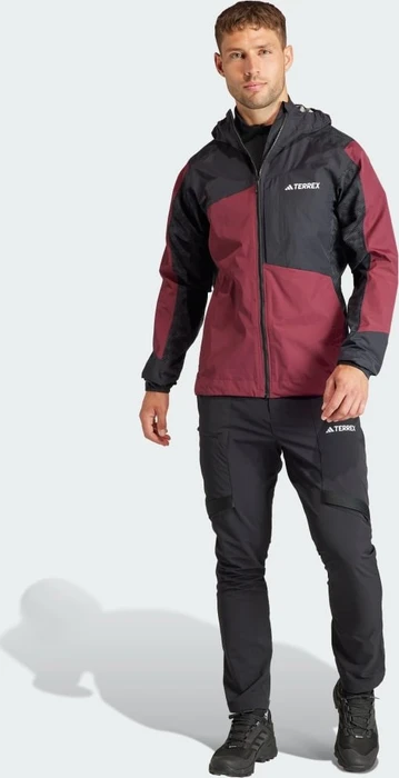 adidas Terrex Xperior Hybrid Rain.RDY Funktionsjacke shadow red/black (Herren)