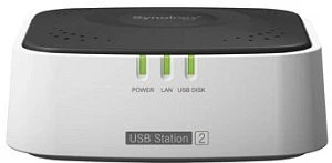 Synology USB Station 2, 128MB RAM, 1x RJ-45 1000Base-T, 2x USB-A 2.0