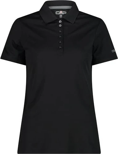 CMP Einfarbiges Pique Poloshirt kurzarm antracite/grey (Damen)