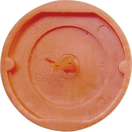 Kopp Signaldeckel für Schalterdose, ø 60 mm, Profi-Pack: 25-Stück im Beutel, rot