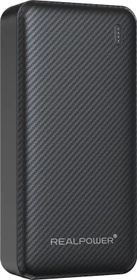 Ultron Powerbank RealPower PB-20000 SSB schwarz