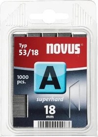 Novus Typ 53 superhart Tacker-Klammern, 18x11.3mm, 1000 Stück