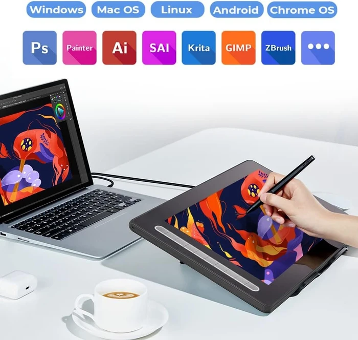 XP-Pen Artist 16 (2. Generation), schwarz