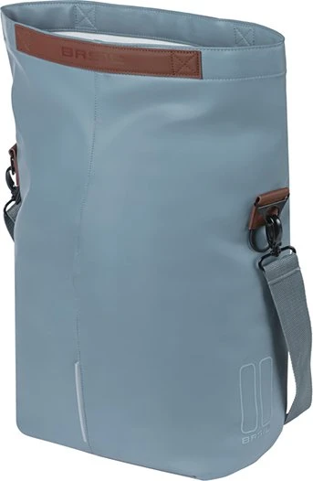 Basil City Shopper MIK Hooks Gepäcktasche graphite blue