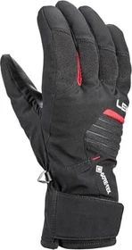 Leki Vision GTX Skihandschuhe schwarz/rot