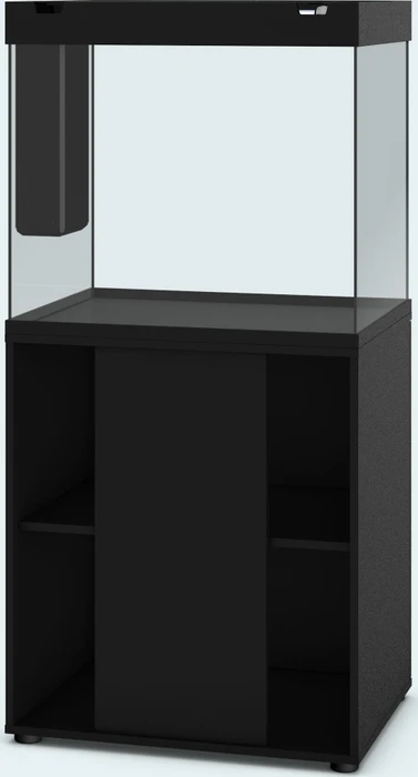 Juwel Lido 200 LED Aquarium-Set mit Unterschrank, schwarz/schwarz, 200l