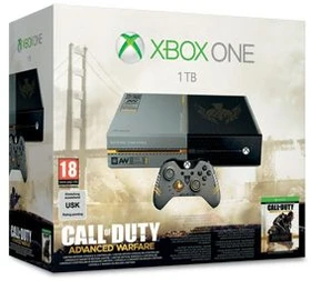 Microsoft Xbox One - 1TB Call of Duty: Advanced Warfare Bundle grau/schwarz/gold