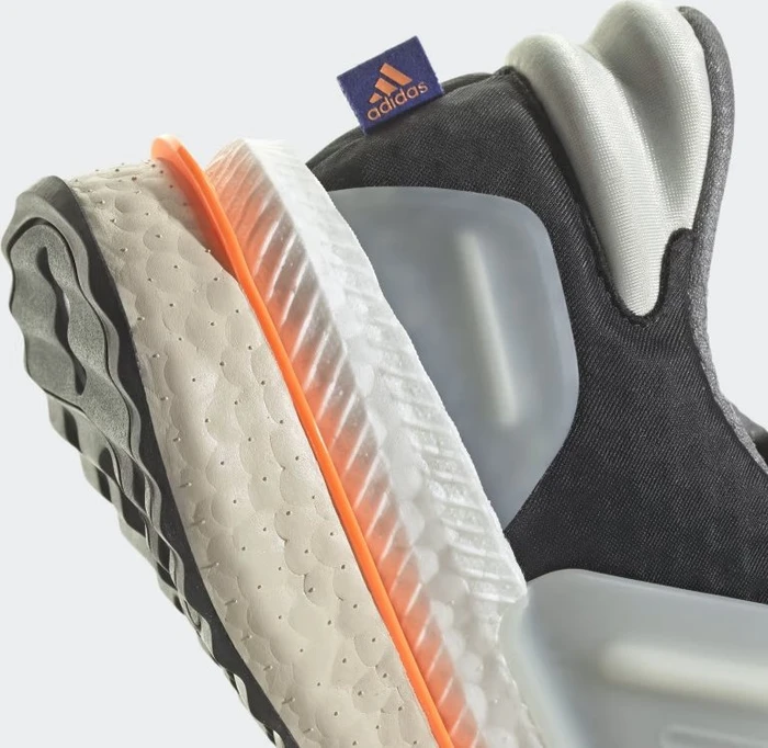 adidas X_PLRBOOST carbon/off white/screaming orange (Herren)