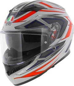 AGV K3 E2206 Space matt weiß/rot/grau/blau