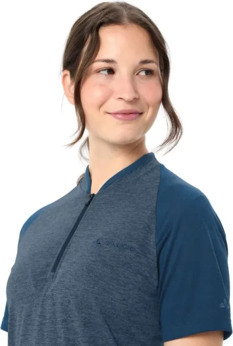 Vaude Tamaro IV Trikot kurzarm dark sea uni (Damen)