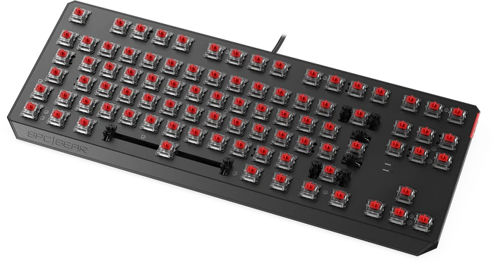 Endorfy SilentiumPC SPC Gear GK630K Pudding Tournament Edition, PBT, LEDs RGB, Kailh RED, USB, DE