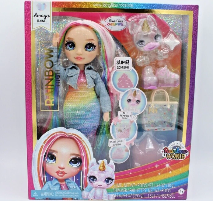 MGA Entertainment Rainbow High - Slime & Pet - Amaya