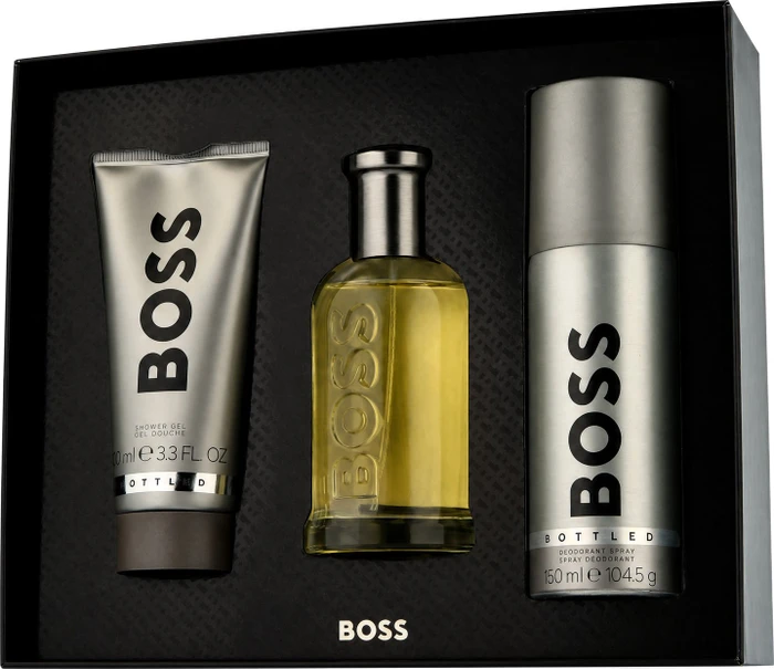 Hugo Boss Bottled EdT 100ml + Duschgel 100ml + Deodorant Spray 150ml Duftset