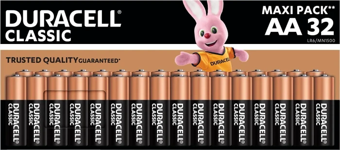 Duracell Classic Mignon AA, 32er-Pack