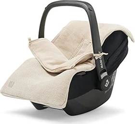 Jollein Fußsack Gruppe 0+ 3/5 Punkte Basic Knit nougat