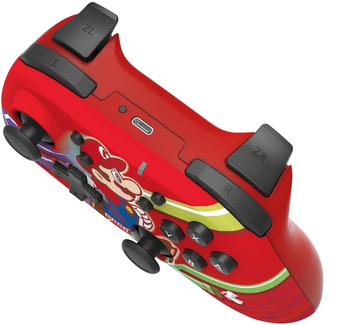 Hori Horipad Wireless Controller Super Mario Edition rot (Switch)
