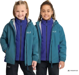 Jack Wolfskin Iceland 3in1 Funktionsjacke galapagos (Junior)