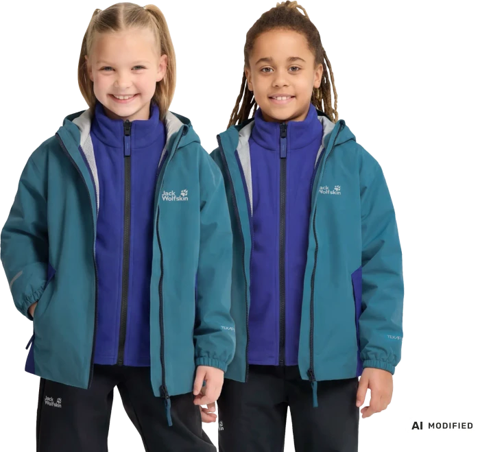 Jack Wolfskin Iceland 3in1 Jacke (Junior)