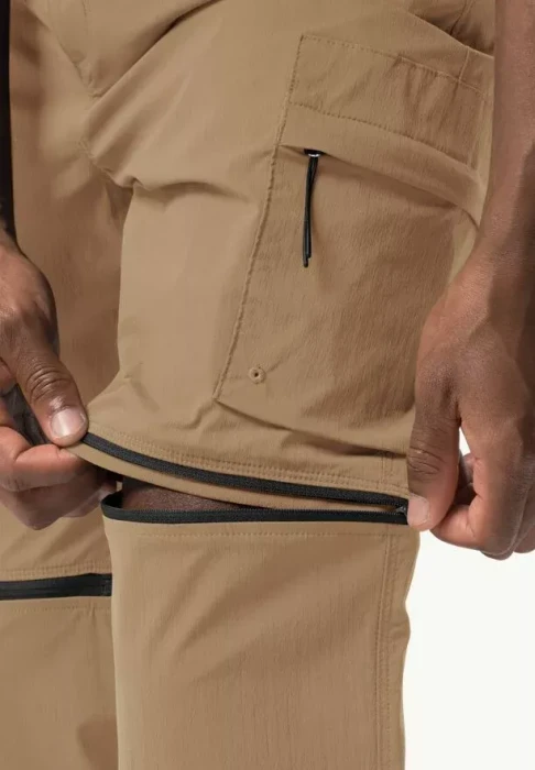 Jack Wolfskin Wanderthirst Zip Zip-Off Hose lang sand storm (Herren)