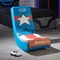 X Rocker Marvel Icon Video Rocker Gaming Bodensessel für Kinder/Jugendliche, Captain America rot/blau Vorschaubild