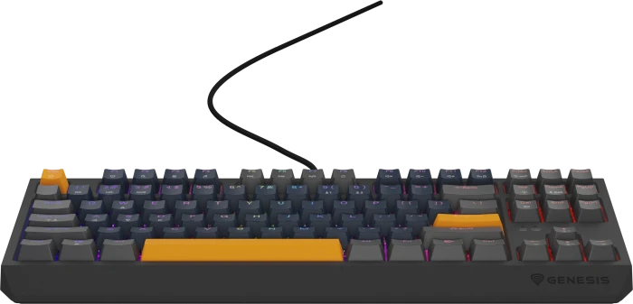 Genesis Thor 230 TKL, Naval Blue Positive, LEDs RGB, hot-swap, Outemu Panda, USB, US