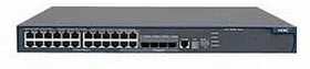 HP 5500 EI 24G Rackmount Gigabit Managed Switch, 20x RJ-45, 4x RJ-45/SFP, 2x Erweiterungsslot, 370W PoE+ (JG241A)