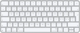 Apple Magic Keyboard (USB-C), weiß/silber, USB/Bluetooth, CH