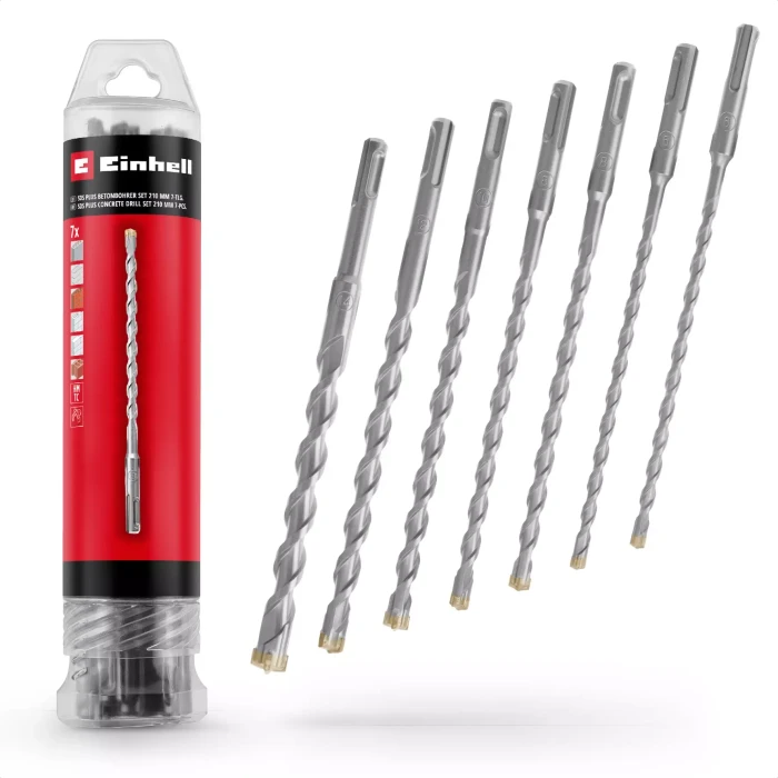 Einhell SDS Plus Hammerbohrer-Sortiment, 7-tlg.
