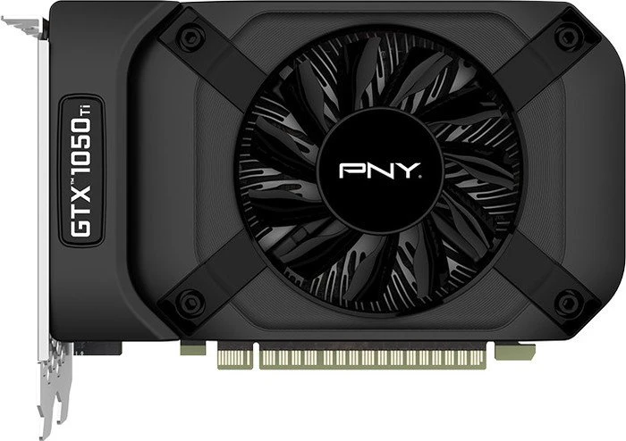 PNY GeForce GTX 1050 Ti, 4GB GDDR5, DVI, HDMI, DP