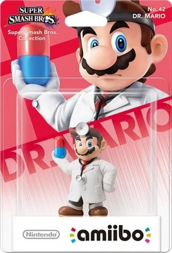 Nintendo amiibo Figur Super Smash Bros. Collection Dr. Mario (Switch/WiiU/3DS)