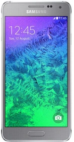 Samsung Galaxy Alpha SM-G850F silber