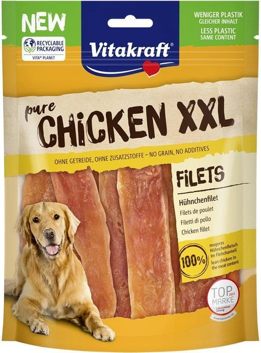 Vitakraft pure Chicken XXL Filets, 250g