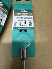 Heller Bionic Pro SDS-plus Hammerbohrer, 6x200x260mm, 1 Stück