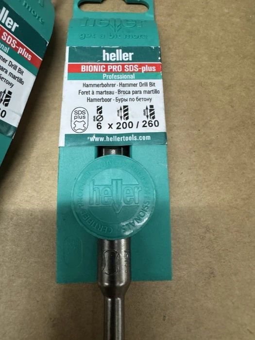 Heller Bionic Pro SDS-plus Hammerbohrer, 6x200x260mm, 1 Stück