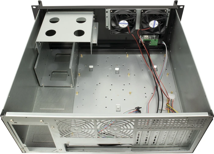 Inter-Tech IPC 4U-K-439L, schwarz, 4HE, ATX