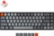 Keychron K6, 65%, LEDs weiß, hot-swap, schwarz/grau, Gateron RED, USB/Bluetooth, DE Vorschaubild