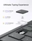 Inateck Superleicht Tastatur Hülle für iPad Air 6 11"/iPad Air 5/iPad 10/iPad Pro 11", grau, DE Vorschaubild
