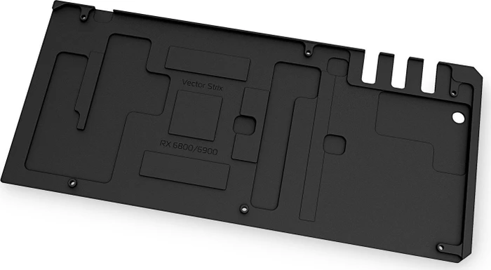 EK Water Blocks Quantum Line EK-Quantum Vector Strix RX 6800/6900 Backplate, schwarz