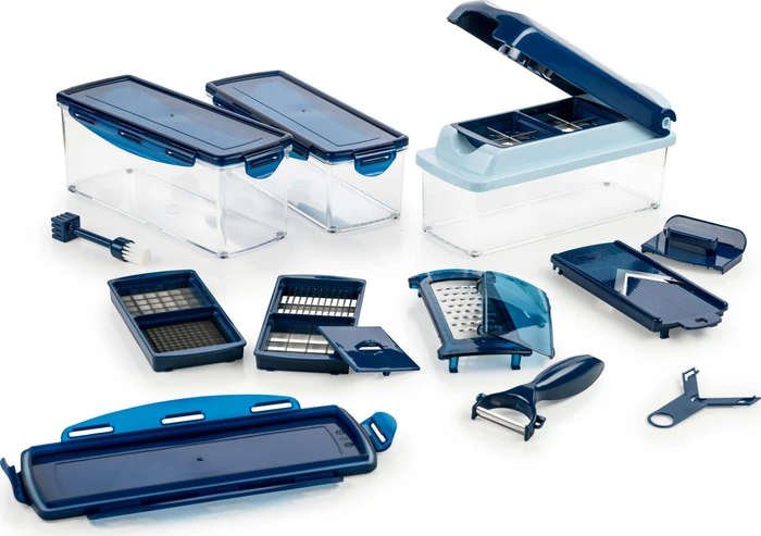Genius Nicer Dicer Plus Multischneider, 18-tlg.