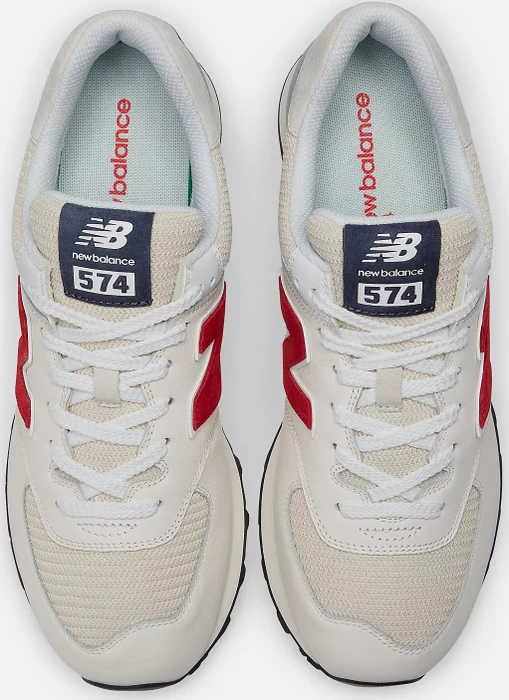 New Balance 574 sea salt/nb navy (Herren)