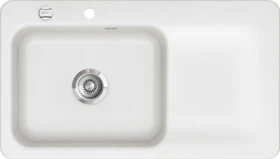 systemceram Juna 90 Einbau Becken links polar