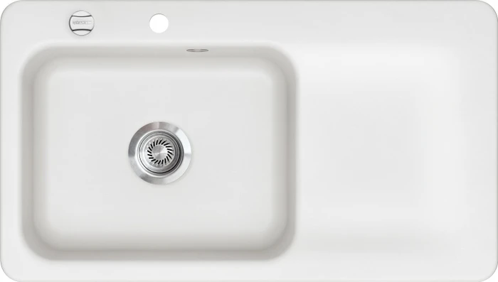 systemceram Juna 90 Einbau Becken links polar